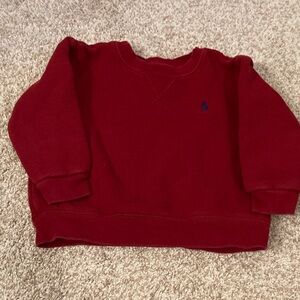 Ralph Lauren Burgundy Red Kids Sweatshirt